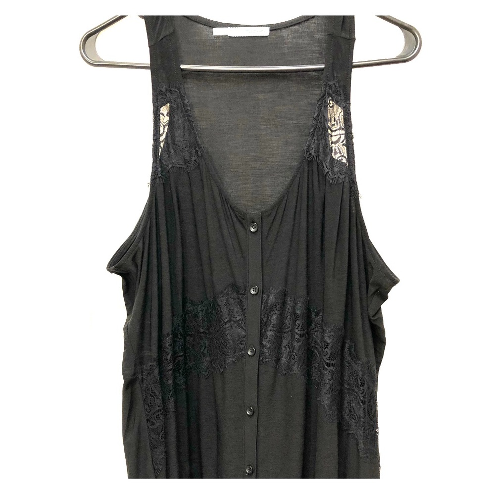 🖤Maurices lacy button tank🖤